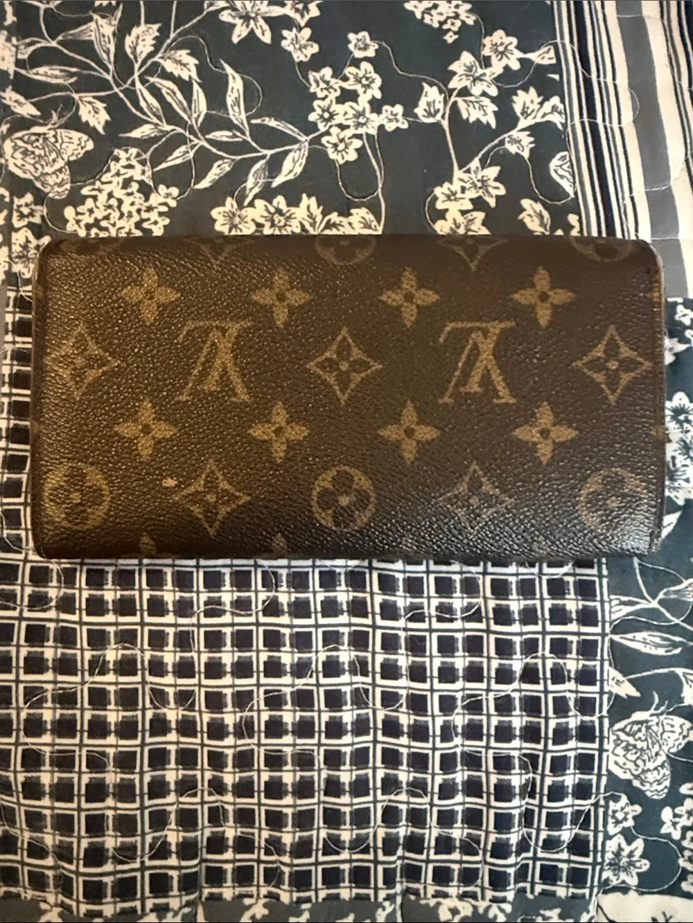 Louis Vuitton Brown Monogram Canvas Continental Wallet